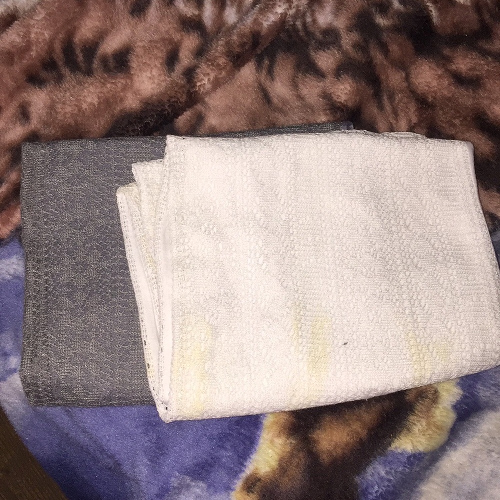 Infinity scarves, both EUC both for $5